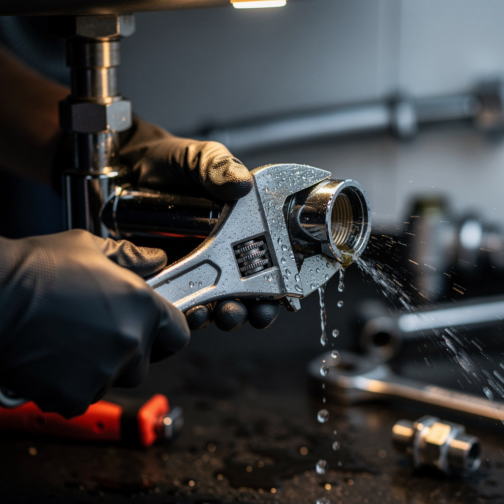 plumber in San Diego emergency response team fixing a water leak for urgent Plumbing Service